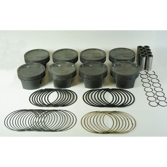 Mahle Motorsport LS 5.7L & 6.0L DISH - Compatible with LS1/2/6 style cathedral port heads 347cid 3.905 x 1.314CH 3.622stroke6.125rod0.927pin-16.0cc413g9.0CR 2618 930219005T