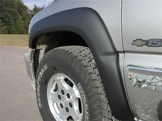Stampede 8508-2 Black Trail Riderz Smooth Finish 4-Piece Fender Flare For 1999-2006 Chevrolet Silverado/GMC Sierra 1500 (Includes 2007 Classic) 1999-2006 Chevrolet Silverado/GMC Sierra 2500 HD/3500 HD | Fits 69.2/69.4/78.0/96.0 In. Bed