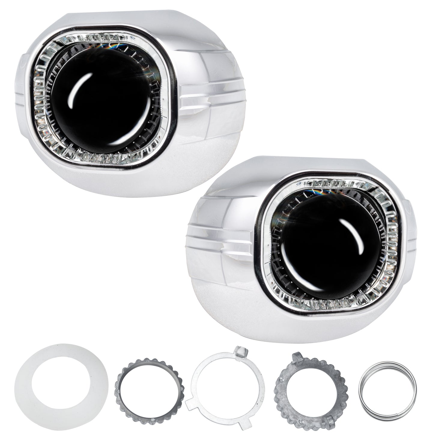 Oracle Lighting 8519-504 - ORACLE Square D2S Projectors (Pair)