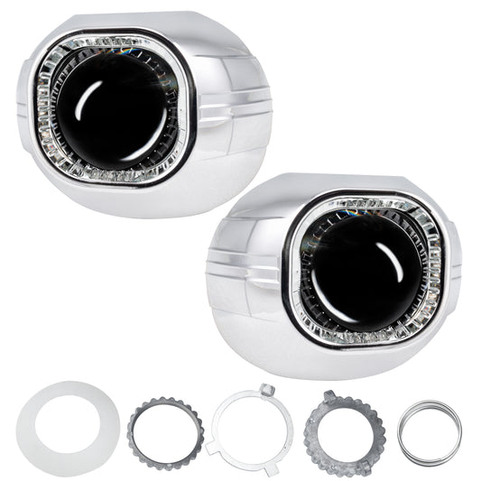 Oracle Lighting 8519-504 - ORACLE Square D2S Projectors (Pair)