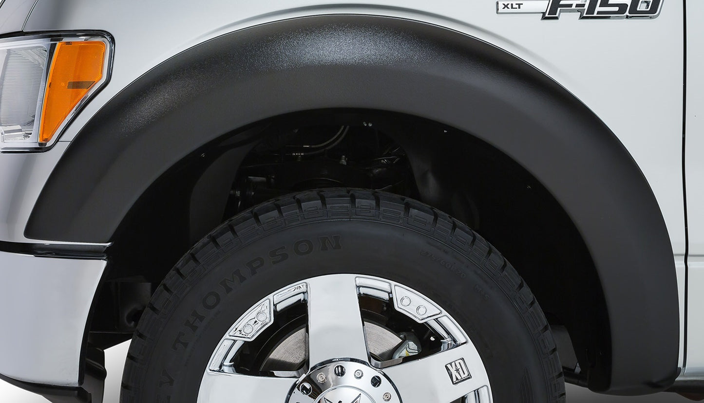 Stampede 8522-5 Black Trail Riderz Textured Finish 4-Piece Fender Flare For 2009-2014 Ford F-150 | Fits 67.0/78.8/97.4 In. Bed