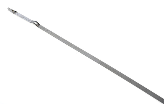 Trans-Dapt Performance Billet Aluminum Handle 34 In. Transmission Dipstick; Chevy Turbo 350 8594