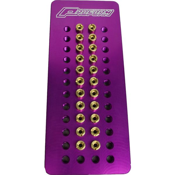 Proform Engine Carburetor Gas Jet Kit; Includes No. 90 - No. 100 Jet; Jet Plate Included 67228