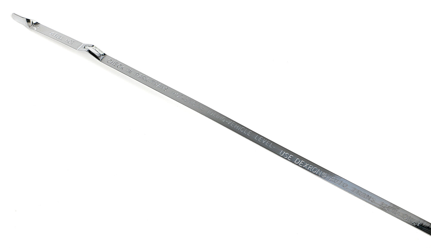 Trans-Dapt Performance Billet Aluminum Handle 24 In. Transmission Dipstick; Chevy Turbo 400 8595