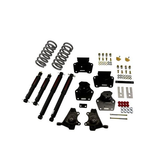 BELLTECH 806ND LOWERING KITS Front And Rear Complete Kit W/ Nitro Drop 2 Shocks 1991-1996 Dodge Dakota (Std Cab V8) 4 in. F/4 in. R drop W/ Nitro Drop II Shocks