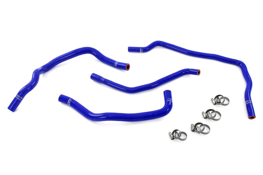 HPS Performance 3-ply Reinforced Silicone Replaces Heater And Expansion Tank Coolant Hoses 57-2102-BLUE