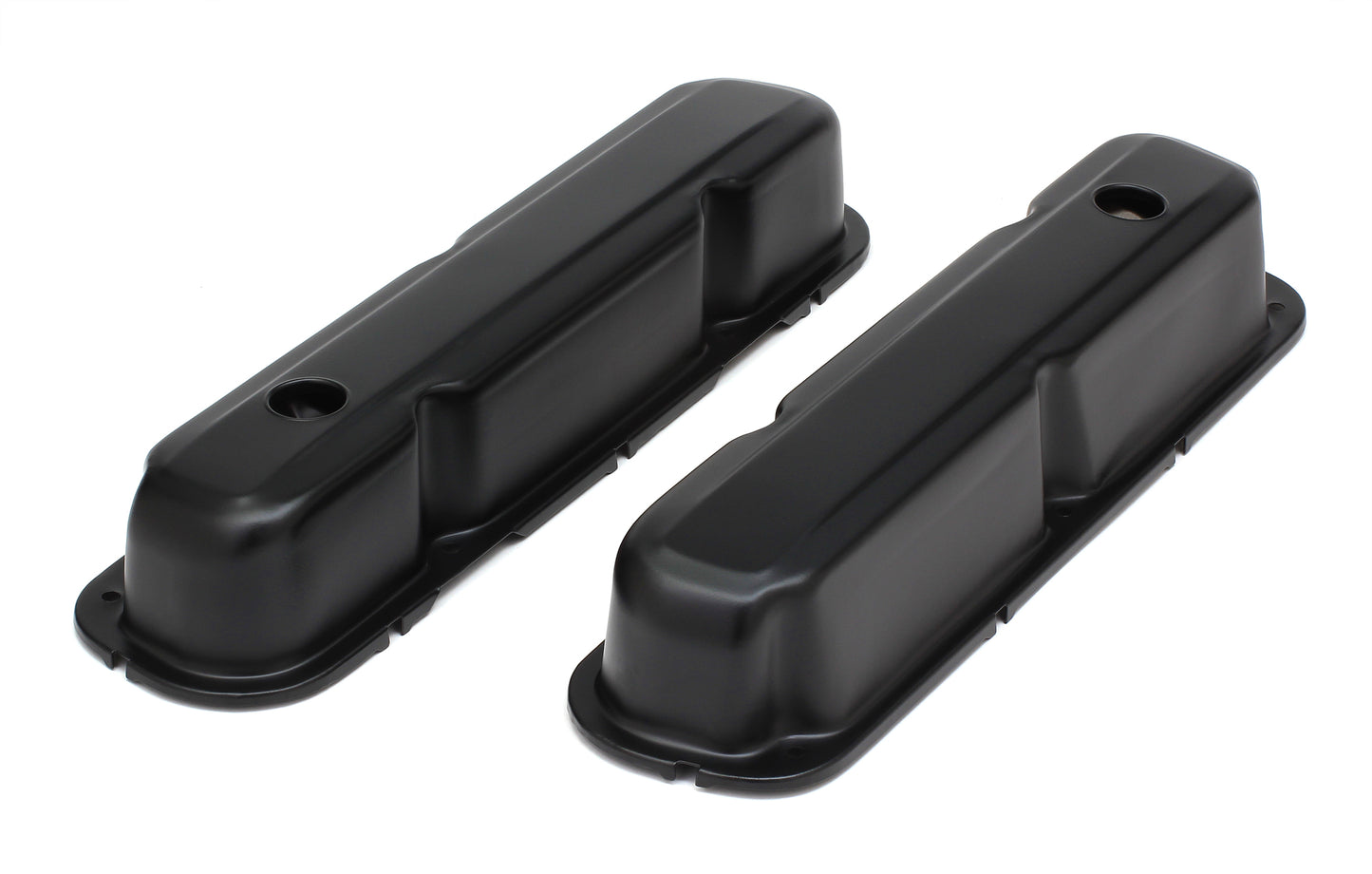 Trans-Dapt Performance Sb Mopar Asphalt Black Powder Coated Valve Covers 8614
