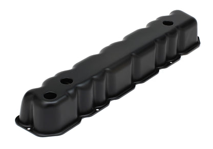Trans-Dapt Performance Jeep/Amc 6Cyl Asphalt Black Powder Coated Valve Covers 8619