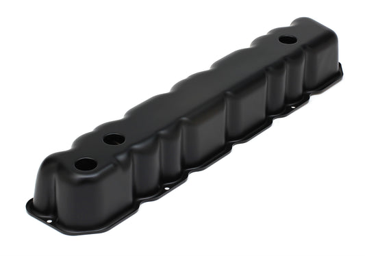 Trans-Dapt Performance Jeep/Amc 6Cyl Asphalt Black Powder Coated Valve Covers 8619
