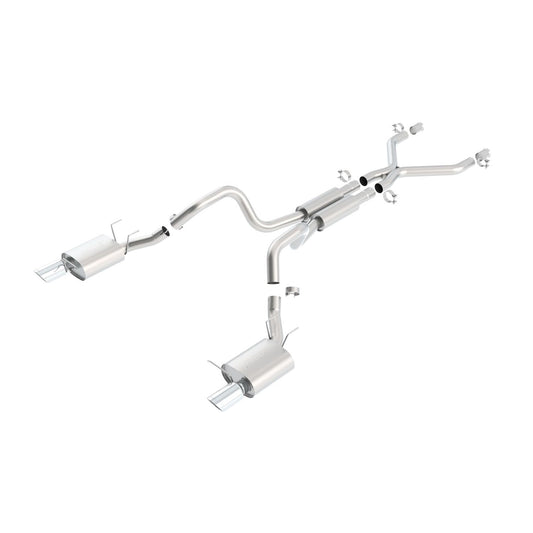 Borla Mustang GT/ Shelby Mustang GT500 2011-2012 Cat-Back(tm) Exhaust System S-Type 140389