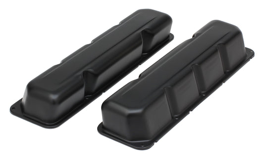 Trans-Dapt Performance Amc 304-401 Asphalt Black Powder Coated Valve Covers 8620
