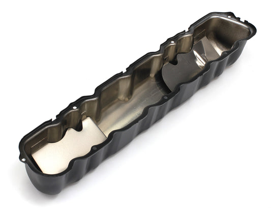 Trans-Dapt Performance Ford 6Cyl 144-250 Asphalt Black Powder Coated Valve Cover 8621