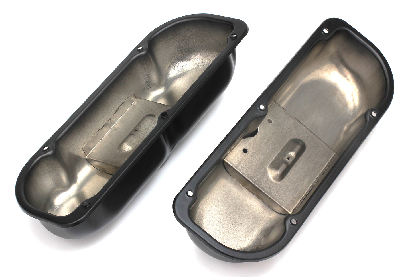 Trans-Dapt Performance Ford 3.8L V6 Asphalt Black Powder Coated Valve Covers 8630