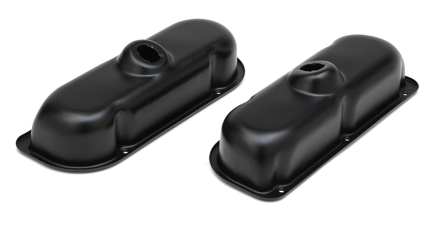 Trans-Dapt Performance Ford 3.8L V6 Asphalt Black Powder Coated Valve Covers 8630