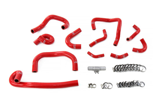 HPS Performance 3-ply Reinforced Silicone Replaces Rubber Ancillary Coolant And Heater Hoses 57-2139-RED