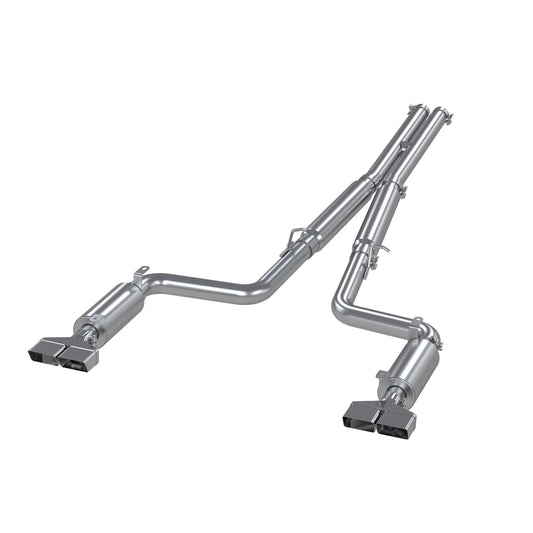 MBRP Exhaust 3in. Cat Back; Dual Split Rear; T409 S7104409