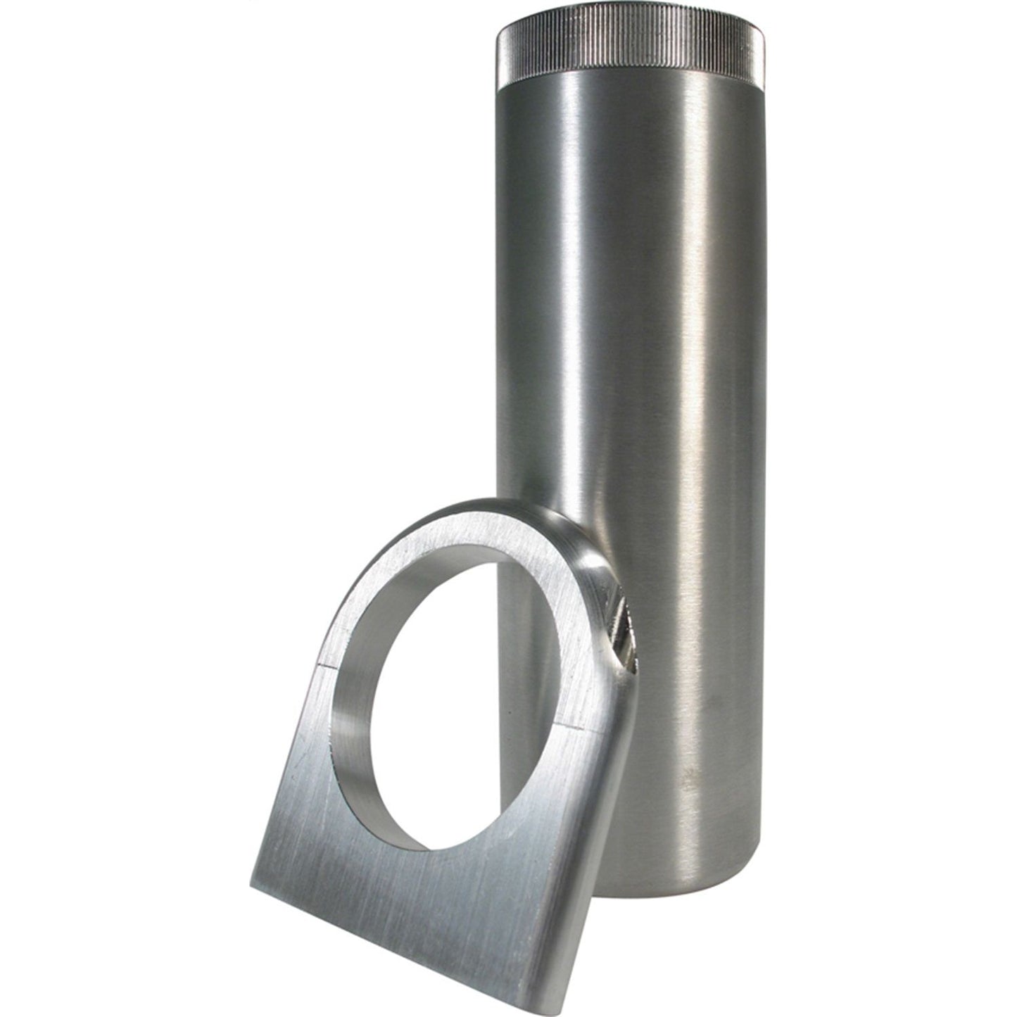 Borgeson - Fluid Reservoir - P/N: 800601 - Remote mount power steering reservoir. Aluminum. Includes bracket and hardware.