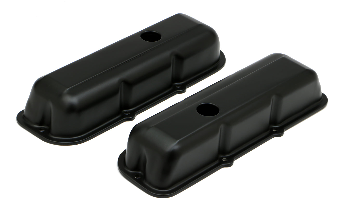 Trans-Dapt Performance Gm 2.8L V6 Asphalt Black Powder Coated Valve Covers 8694