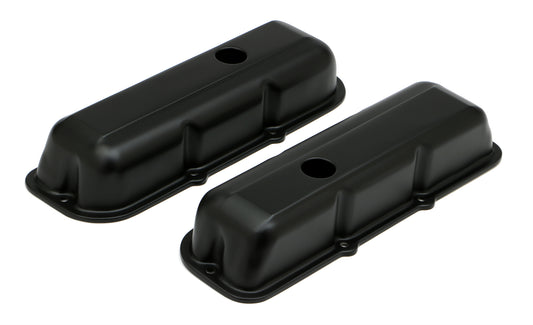 Trans-Dapt Performance Gm 2.8L V6 Asphalt Black Powder Coated Valve Covers 8694