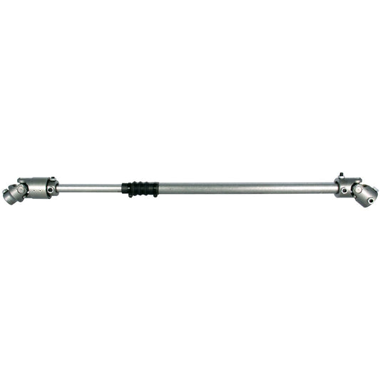 Borgeson - Steering Shaft - P/N: 000915 - 1976-1986 Jeep CJ heavy duty telescopic steel steering shaft. Connects from factory column to steering box. For Jeeps with manual steering. Includes vibration reducer upgrade.