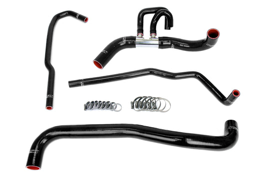 High Temp 3-ply Reinforced Silicone Replaces OEM Rubber Radiator Coolant Hoses.