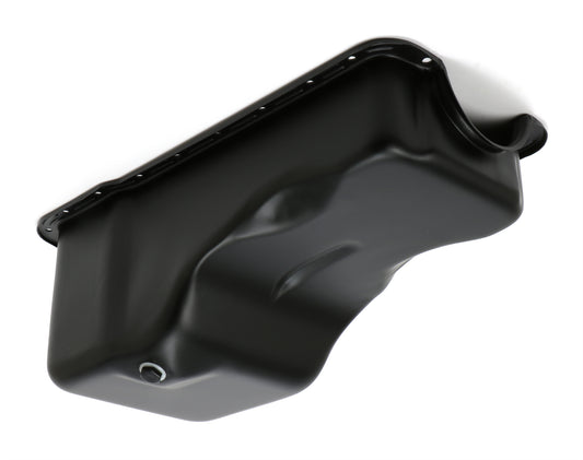 Trans-Dapt Performance Sb Ford Asphalt Black Powder Coated Oil Pan 8713