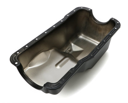 Trans-Dapt Performance Ford 351W Asphalt Black Powder Coated Oil Pan 8714