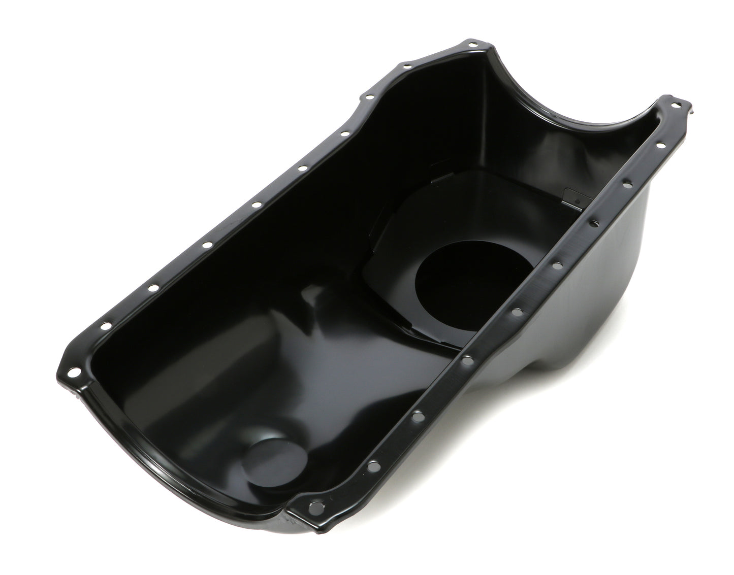 Trans-Dapt Performance Ford 351C Asphalt Black Powder Coated Oil Pan 8715