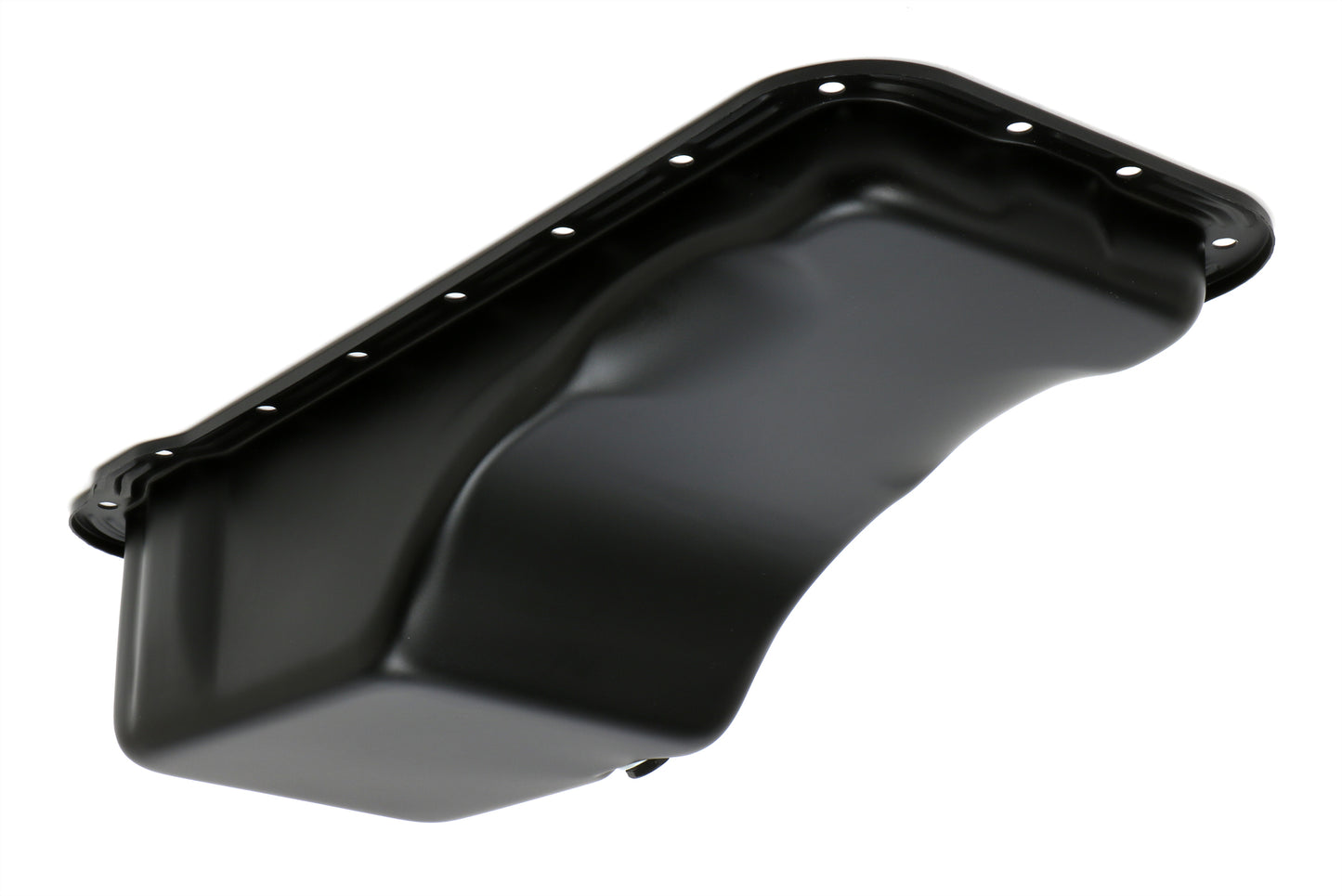 Trans-Dapt Performance 1958-76 Ford 352 360 390 406 427 428 (Not Cobrajet 428); Front Sump Oem Style Oil Pan- Asphalt Black (Stock Capacity) 8716