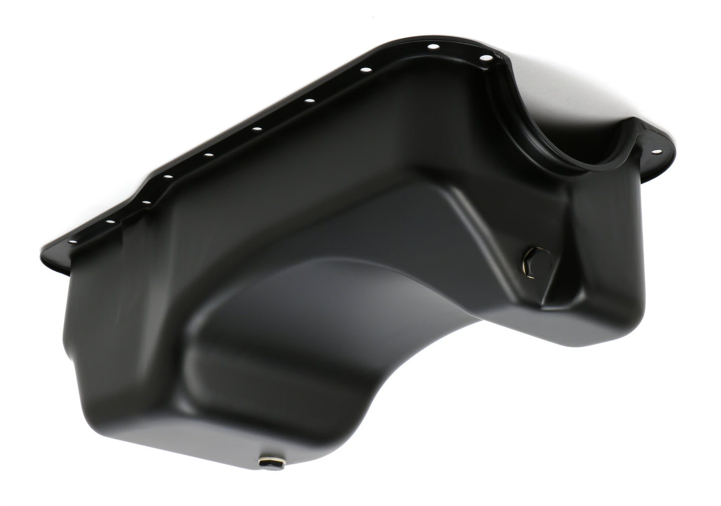 Trans-Dapt Performance 83-93 Mustang Asphalt Black Powder Coated Oil Pan 8720