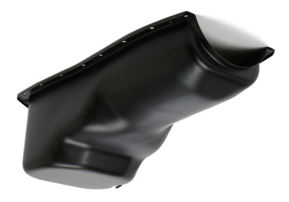 Trans-Dapt Performance Olds Asphalt Black Powder Coated Oil Pan 8724