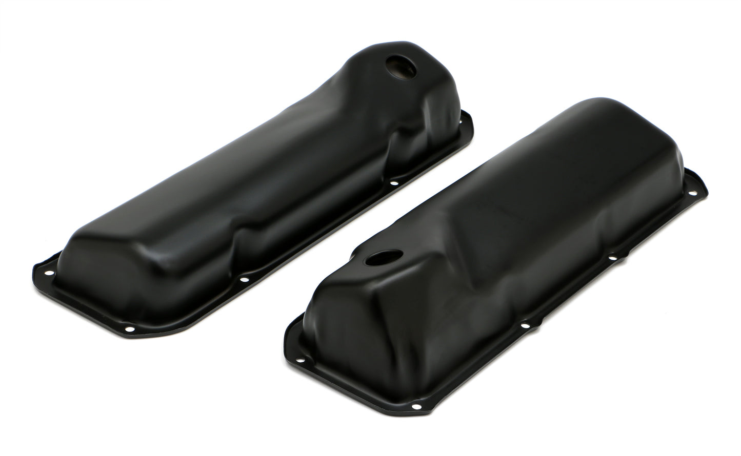 Trans-Dapt Performance Ford 351C Asphalt Black Powder Coated Valve Covers 8731
