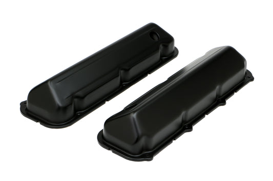 Trans-Dapt Performance Ford 429-460 Asphalt Black Powder Coated Valve Covers 8732