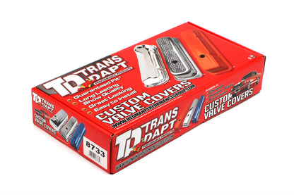 Trans-Dapt Performance Ford 5.0L Ford Blue Powder Coated Valve Covers 8733