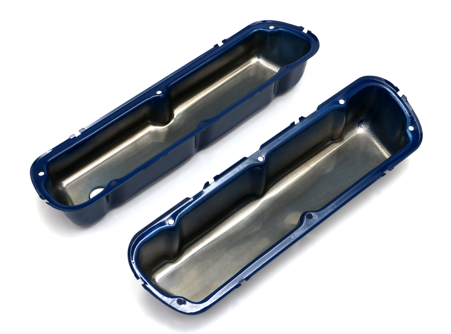 Trans-Dapt Performance Ford 5.0L Ford Blue Powder Coated Valve Covers 8733