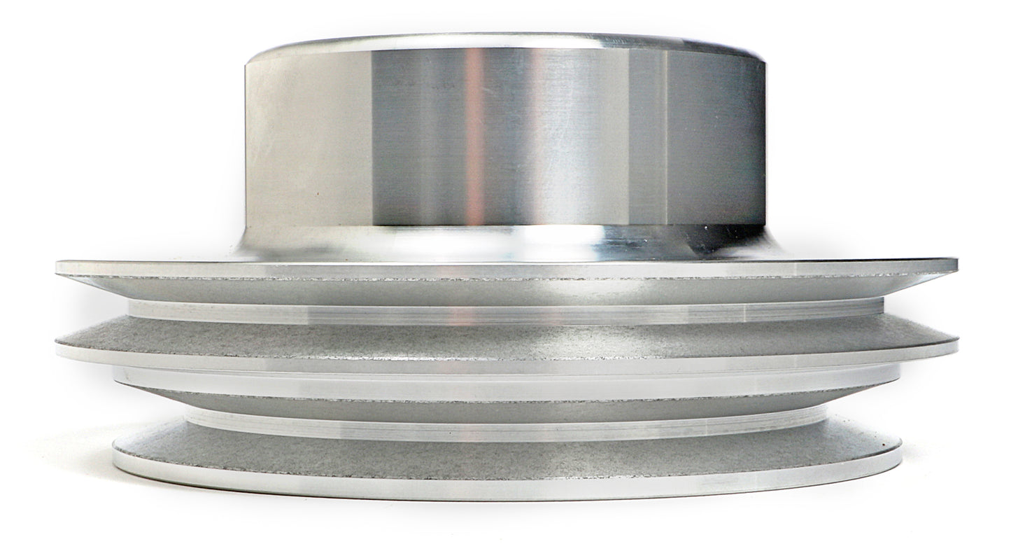 Trans-Dapt Performance Water Pump Pulley Aluminum Bb Chevy Lwp Machined Finish 8735