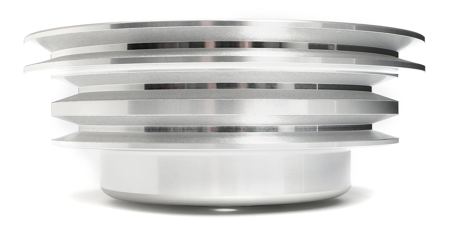 Trans-Dapt Performance Crankshaft Pulley Aluminum Bb Chevy Lwp Machined Finish 8737