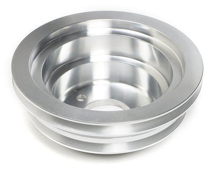 Trans-Dapt Performance Crankshaft Pulley Aluminum Bb Chevy Lwp Machined Finish 8737