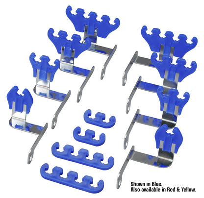 Trans-Dapt Performance Red Bb Chevy Wire Looms. Fits 7 To 9Mm Wires 8772