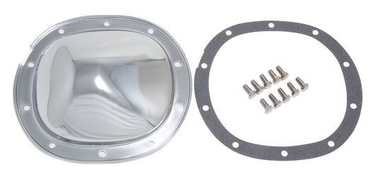 Trans-Dapt Performance Chevy Camaro And S10 (10 Bolt) Complete Chrome Differential Cover Kit 8786