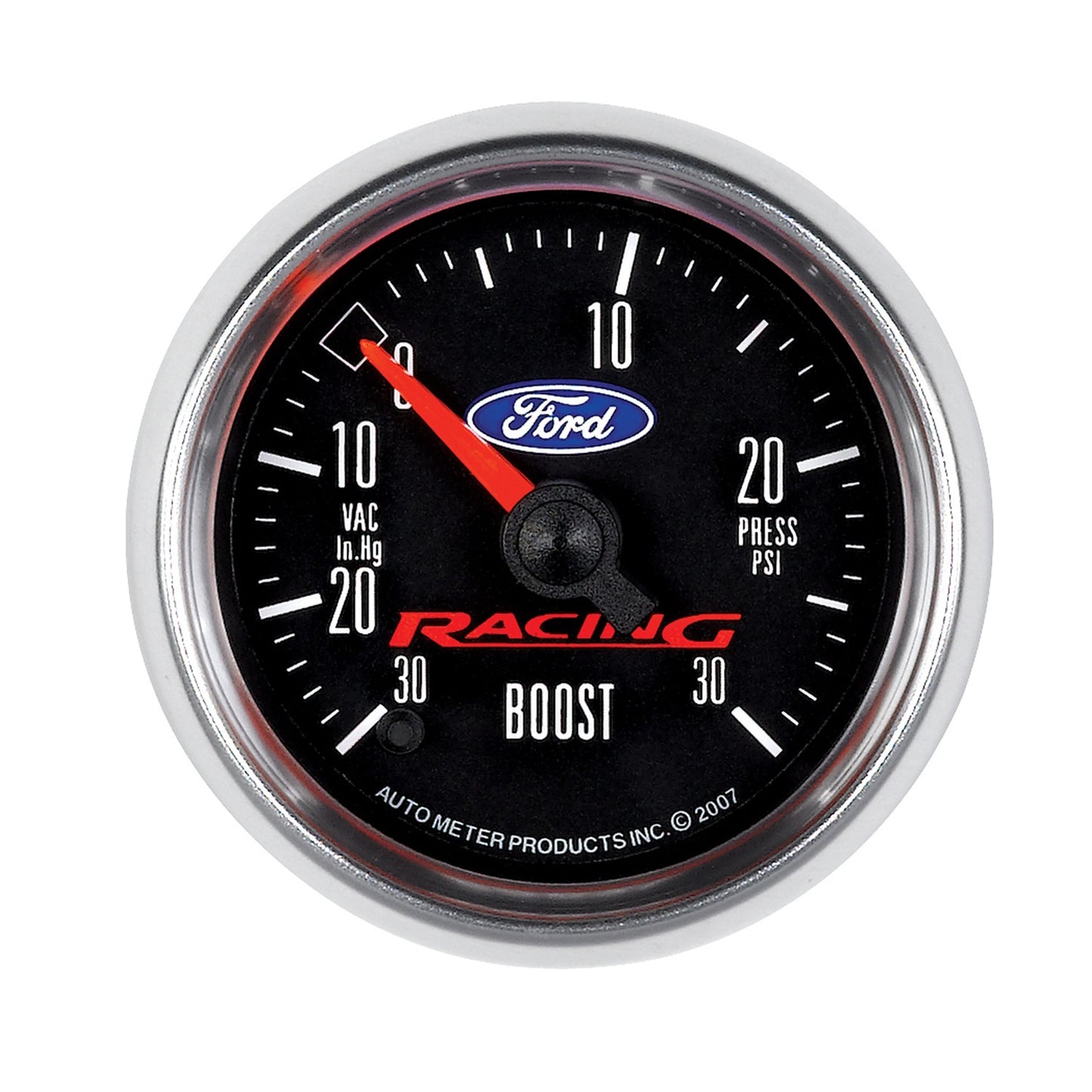 AutoMeter 2-1/16 in. BOOST/VACUUM 30 IN HG/30 PSI FORD RACING 880074