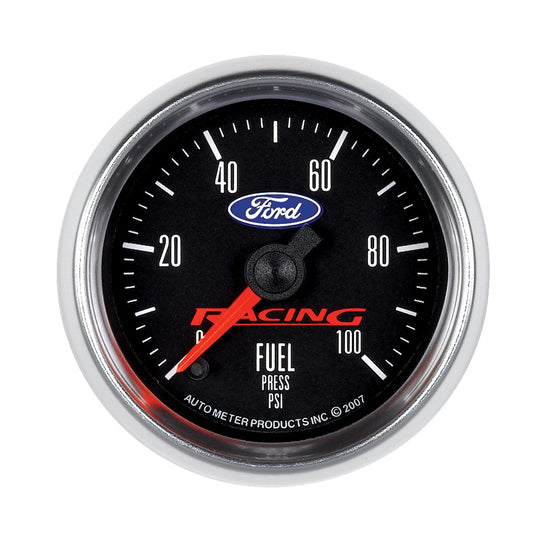AutoMeter 2-1/16 in. FUEL PRESSURE 0-100 PSI FORD RACING 880080