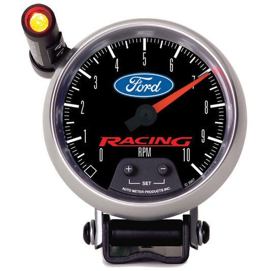 AutoMeter 3-3/4 in. PEDESTAL TACHOMETER 0-10000 RPM FORD RACING 880083