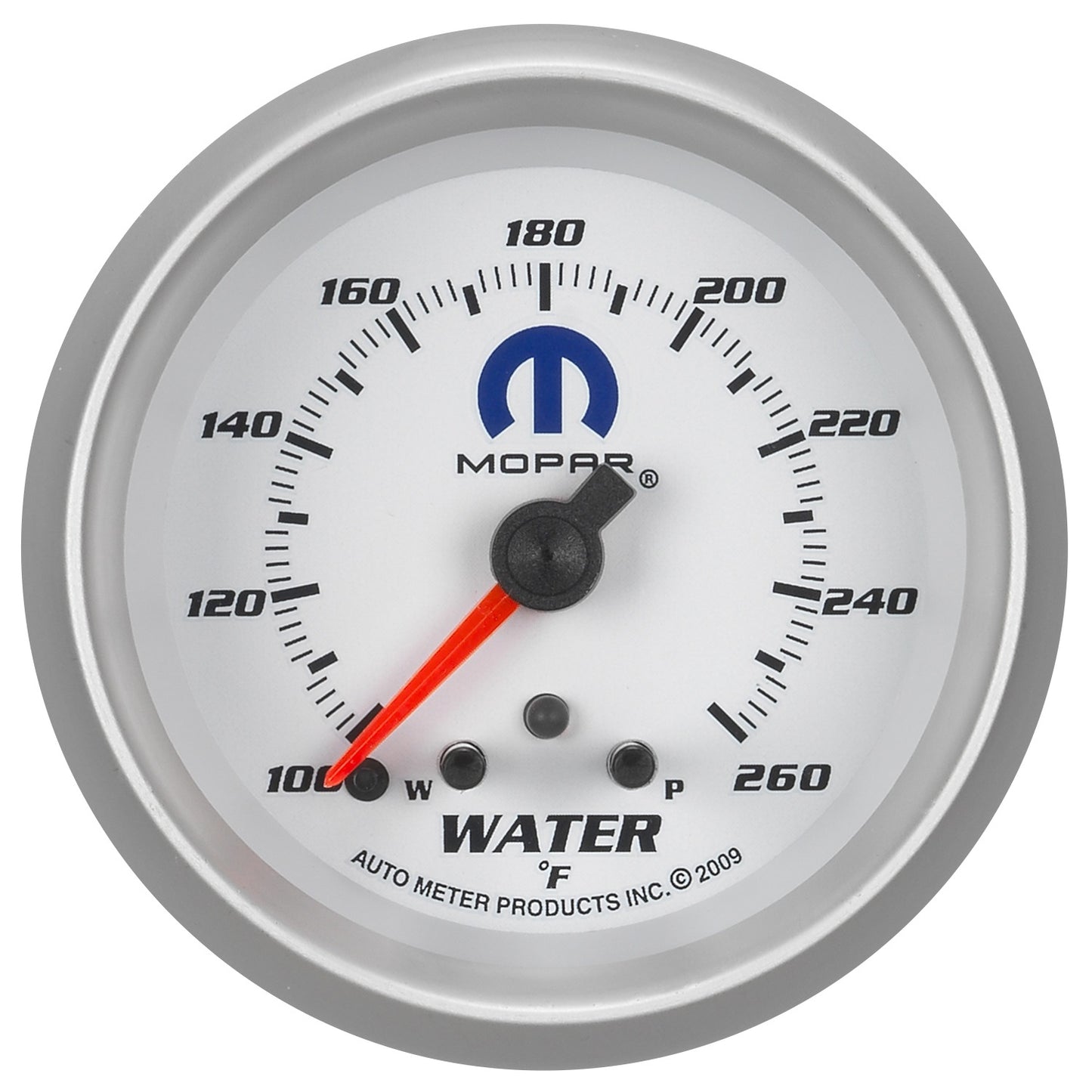 AutoMeter 2-5/8 in. WATER TEMPERATURE 100-260 Fahrenheit MOPAR 880250
