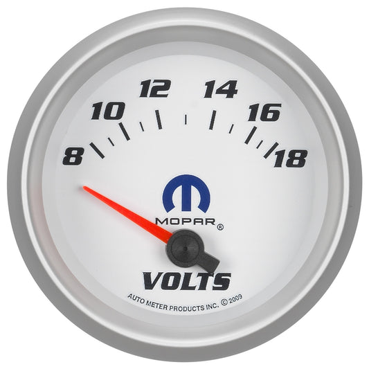 AutoMeter 2-5/8 in. VOLTMETER 8-18V MOPAR 880252