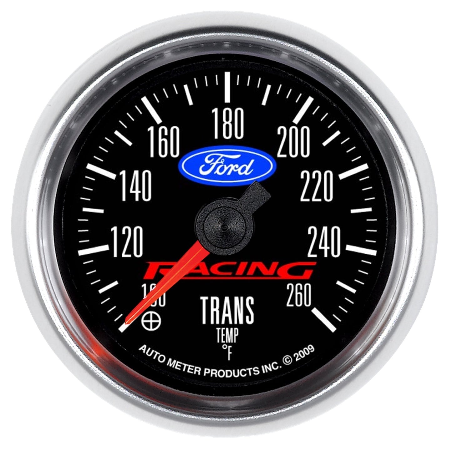 AutoMeter 2-1/16 in. TRANSMISSION TEMPERATURE 100-260 Fahrenheit FORD RACING 880314