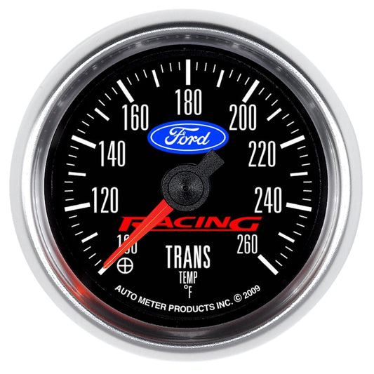 AutoMeter 2-1/16 in. TRANSMISSION TEMPERATURE 100-260 Fahrenheit FORD RACING 880314