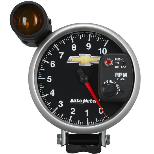 AutoMeter 5 in. TACHOMETER 0-10000 RPM PEDESTAL W/ EXT. SHIFT-LITE GM COPO CAMARO 880445