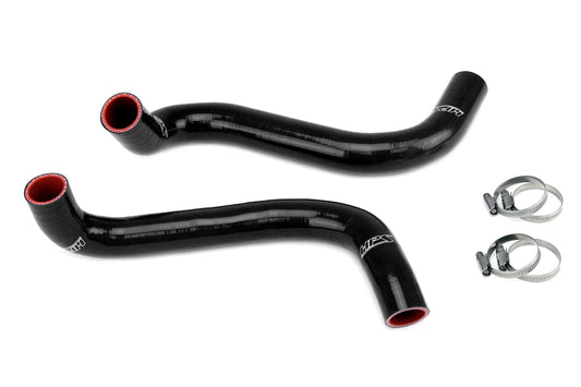 HPS Performance High Temp 3-ply Reinforced Silicone Replaces OEM Rubber Radiator Coolant Hoses 57-2011-BLK