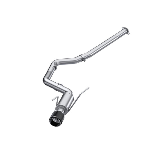 MBRP Exhaust 3" Cat Back Single Rear Exit T304 with CF Tips S48033CF